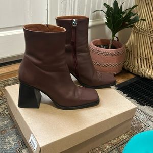 Aloha south dark burgundy boot 37